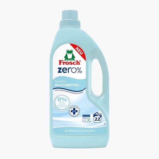Detergent de rufe eco, hipoalergenic, Sensitive Zero%, 22 spălări, 1.5l