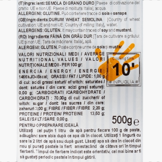 Paste Maccheroncini a fiore 500g