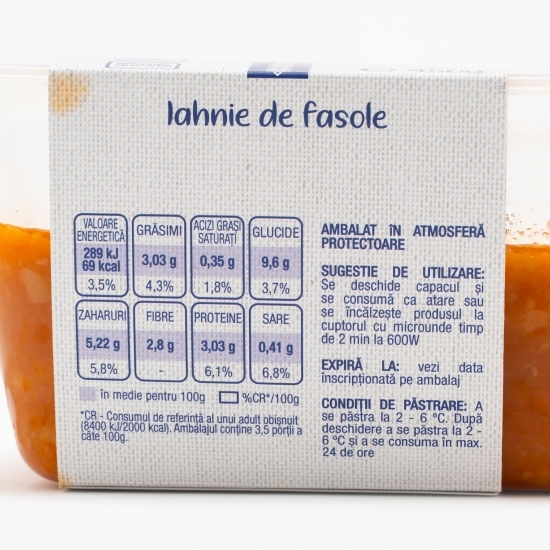Iahnie de fasole 450g