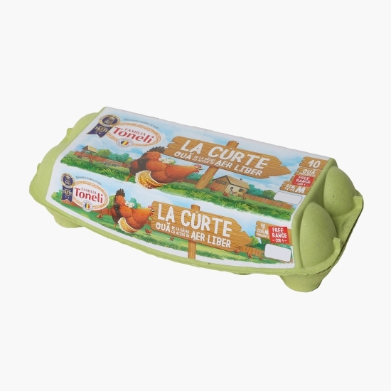 Ouă proaspete mărimea M cod 1, 10 buc