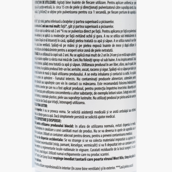 Spray anti-înțepături insecte Family Care 2x100ml