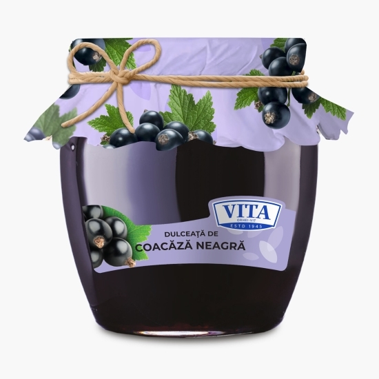 Dulceață de coacăze negre 670g