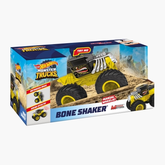 Mașinuță HW Bone Shaker, galben