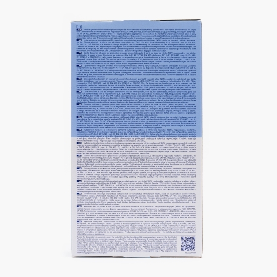 Mănuși nesterile nepudrate, violet, L, 100 buc