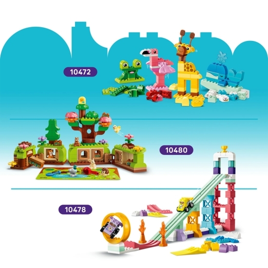 Cutie creativă în culori, 10479 Duplo, 80 piese, +1 an jumate