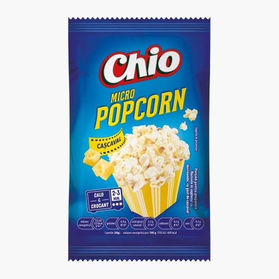 Popcorn  microunde cu gust de cașcaval 80g