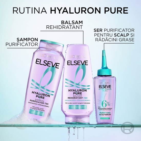 Șampon purificator Hyaluron Pure 400ml