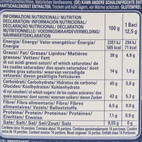 Praline ciocolată neagră umplutură alune de pădure 175g