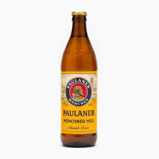 Bere blondă Münchner Hell sticlă 0.5l