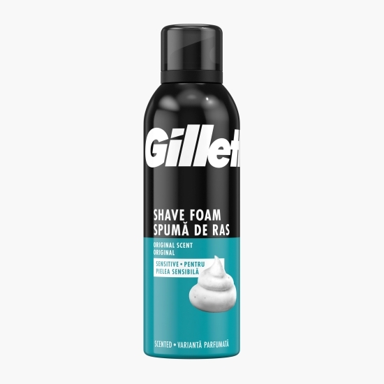 Spumă de ras pentru piele sensibilă, Sensitive Skin 200ml