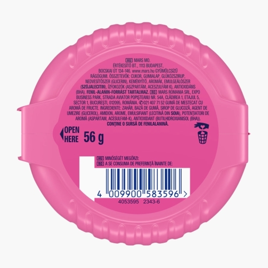 Gumă de mestecat cu aromă de fructe 56g