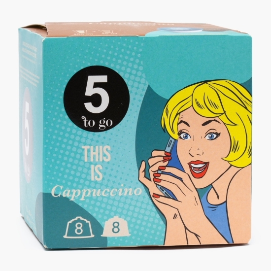 Cappuccino 8 băuturi, capsule compatibile Dolce Gusto