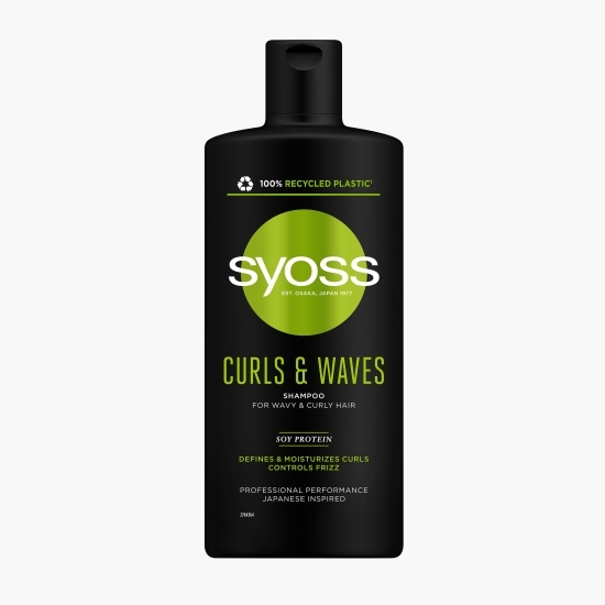 Șampon Curls&Waves pentru păr creț și ondulat 440ml