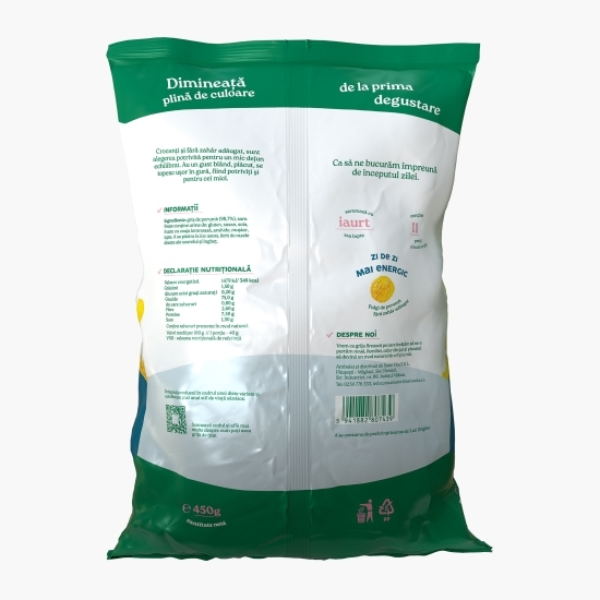 Fulgi de porumb fără zahăr 450g