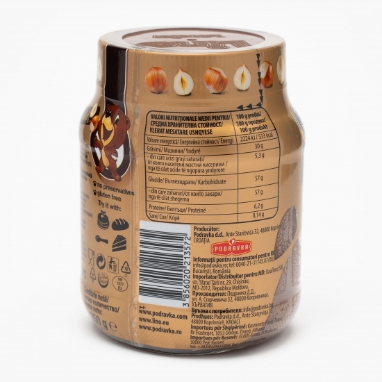 Cremă tartinabilă de alune de pădure coapte 350g