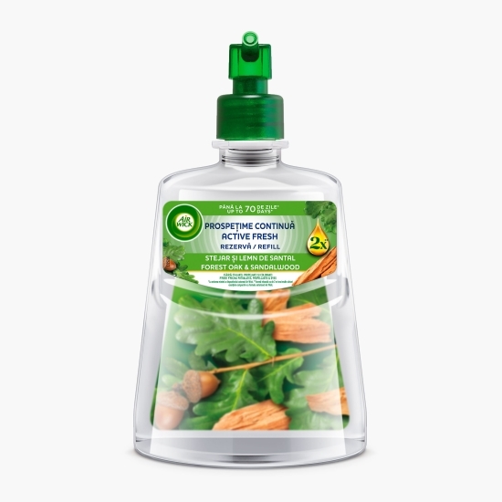 Rezervă odorizant de cameră fără aerosoli Stejar & Lemn de Santal 228ml