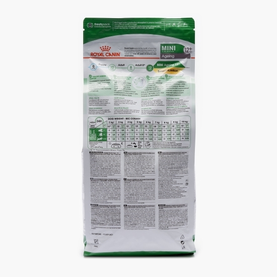 Hrană uscată pentru câini, 1.5Kg, Mini Ageing 12+