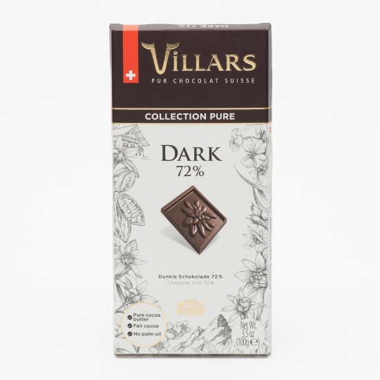 Ciocolată neagră 72% cacao 100g  