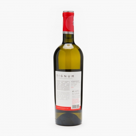 Vin alb demisec Fetească Regală Signum 0.75l