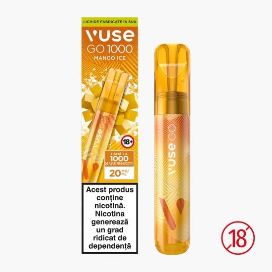 Țigară electronică Mango Ice, 20mg/ml nicotină, 1000 puffs