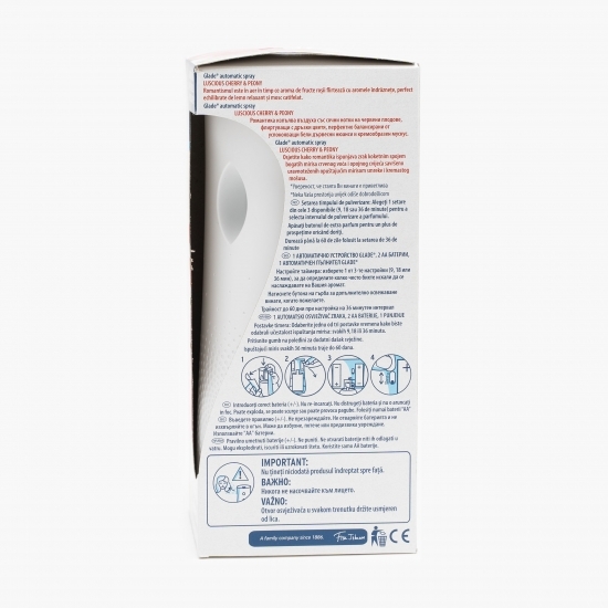 Odorizant automatic spray pentru cameră Peony & Cherry 269ml