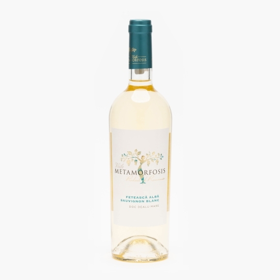 Vin alb sec Fetească Albă & Sauvignon Blanc, 13%, 0.75l