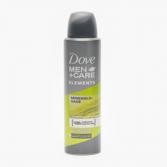 Antiperspirant spray pentru bărbați Men+Care Mineral&Sage 150ml
