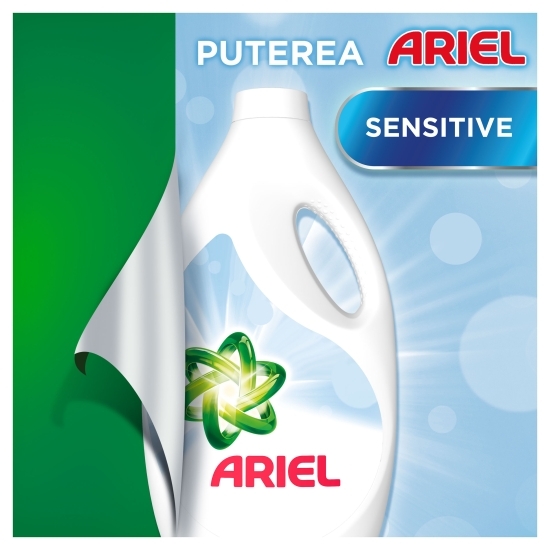 Detergent de rufe lichid Sensitive Skin, 40 spălări, 2l