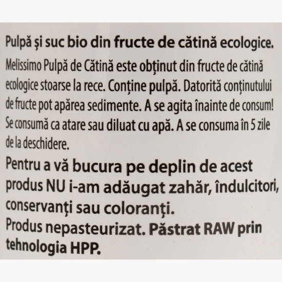Pulpă de cătină eco, 0.25l