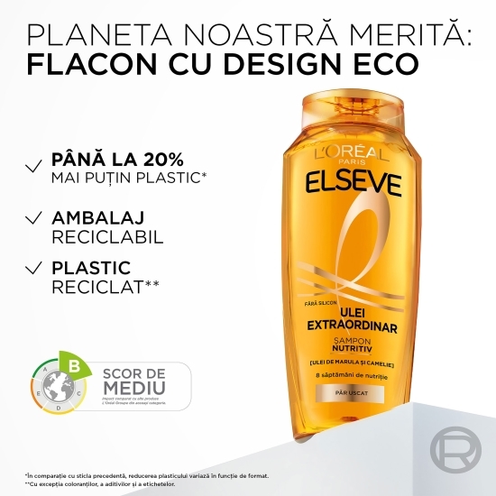 Șampon nutriție cu ulei din flori prețioase pentru păr uscat 250ml