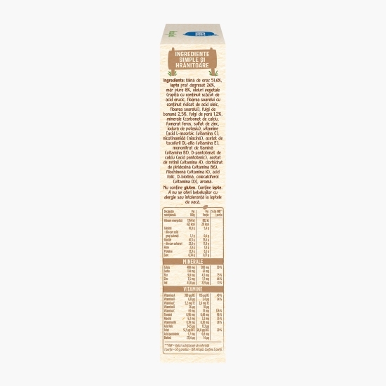 Cereale orez cu 3 fructe, +6 luni, 250g