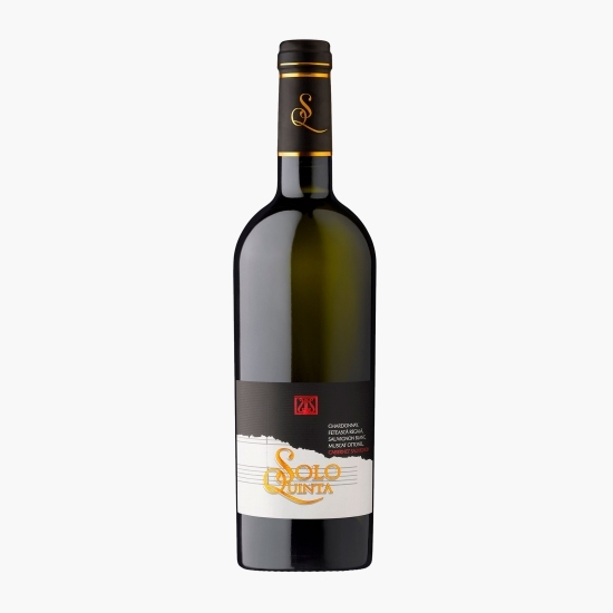 Vin alb sec Chardonnay & Fetească Regală & Sauvignon Blanc & Muscat Ottonel & Cabernet Sauvignon, 13%, 0.75l