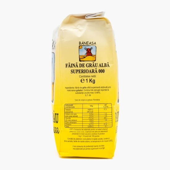 Făină de grâu albă superioară 000 1kg