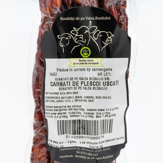 Cârnați Pleșcoi uscați 200g