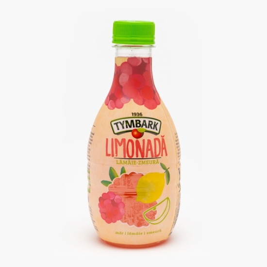 Băutură necarbogazoasă de limonadă lămâie și zmeură 0.4l