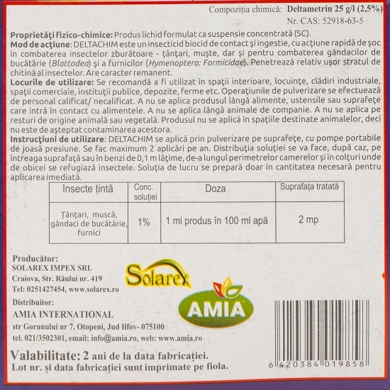 Insecticid pentru combaterea insectelor de disconfort 2x10 ml