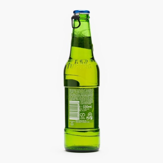 Bere blondă pasteurizată, sticlă 330ml