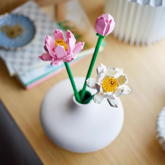 Flori de lotus, 40647 Icons Creator Expert, 220 piese, +8 ani