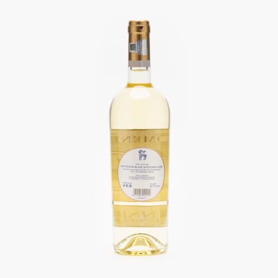 Vin alb sec Sauvignon Blanc & Fetească Albă, 12.5%, 0.75l