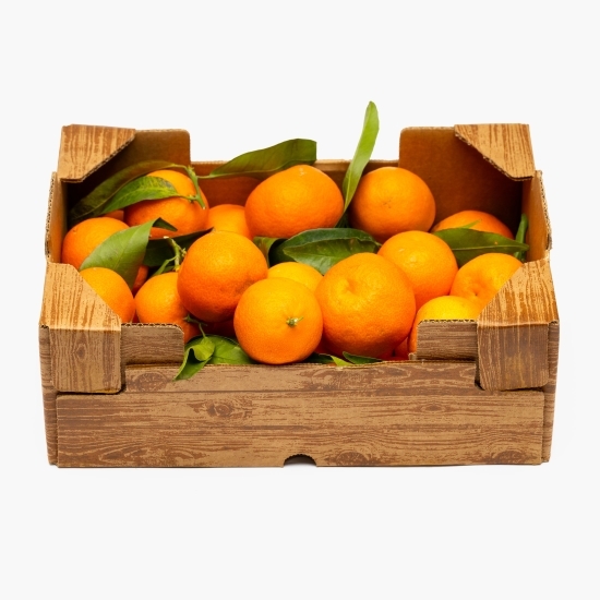 Clementine cu frunze din Calabria eco, cutie, 2.3kg