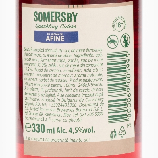 Cidru de afine sticlă 0.33l