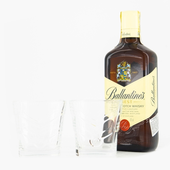 Blended Whisky, 40%, Scotland, 0.7l, + 2 pahare