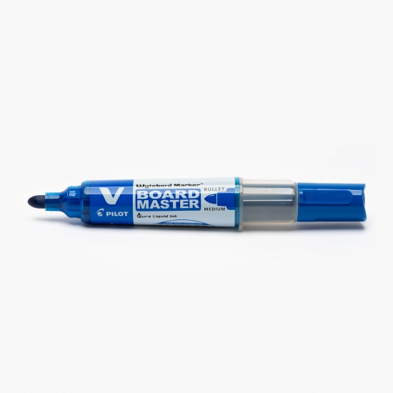 Marker pentru tablă Vboard Master, 2.3 mm vârf rotund, albastru