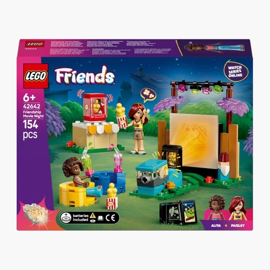 Seara de film a prieteniei, 42642 Friends, 154 piese, +6 ani