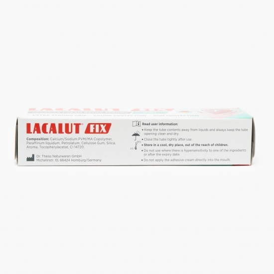 Cremă adezivă pentru proteze Fix Mint 40g