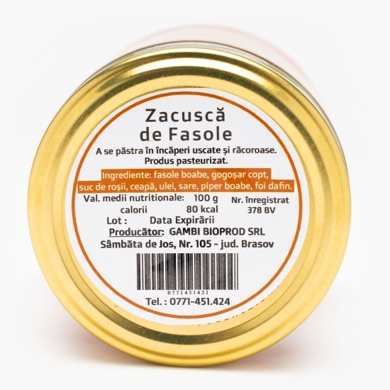 Zacuscă de fasole 320g