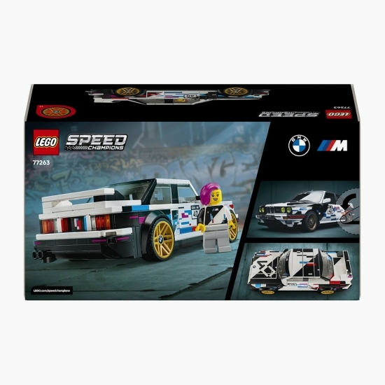 BMW M3 (E30), 77263 Speed Champions, 358 piese, +9 ani