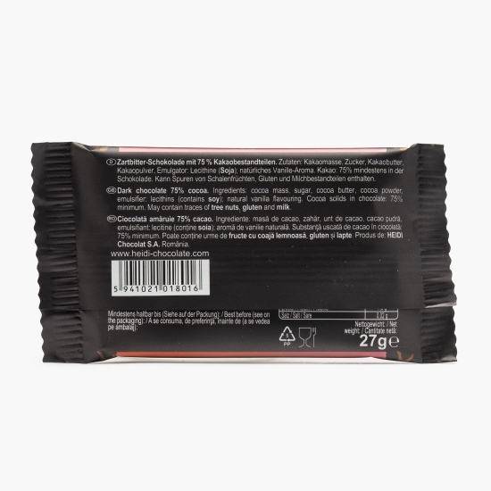 Ciocolată amăruie 75% cacao Dark Intense 27g