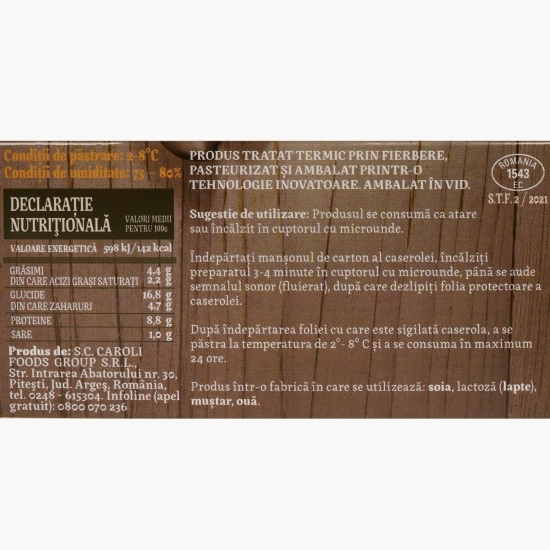 Paste cu carne 350g