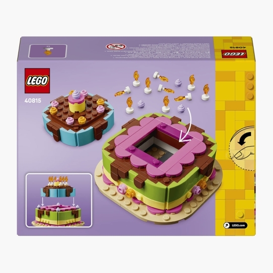 Tort pentru petrecerea de zi de naștere, 40815 Iconic, 219 piese, +7 ani